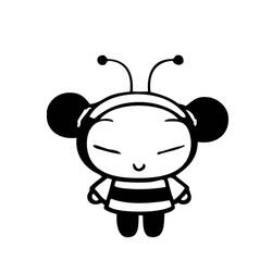 Dibujo para colorear: Pucca (Dibujos Animados y Series Animadas) #186626 - Dibujos para Colorear e Imprimir Gratis