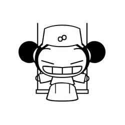 Dibujo para colorear: Pucca (Dibujos Animados y Series Animadas) #186627 - Dibujos para Colorear e Imprimir Gratis