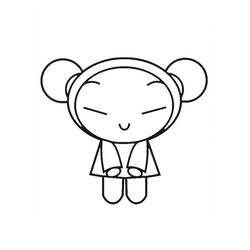 Dibujo para colorear: Pucca (Dibujos Animados y Series Animadas) #186632 - Dibujos para Colorear e Imprimir Gratis