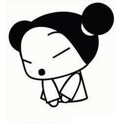 Dibujo para colorear: Pucca (Dibujos Animados y Series Animadas) #186633 - Dibujos para Colorear e Imprimir Gratis