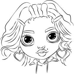 Dibujo para colorear: Rainbow High (Dibujos Animados y Series Animadas) #201036 - Dibujos para Colorear e Imprimir Gratis
