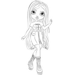 Dibujo para colorear: Rainbow High (Dibujos Animados y Series Animadas) #201042 - Dibujos para Colorear e Imprimir Gratis
