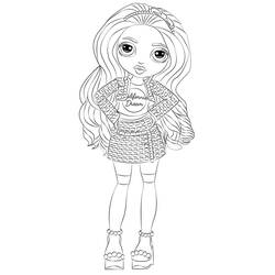 Dibujo para colorear: Rainbow High (Dibujos Animados y Series Animadas) #201043 - Dibujos para Colorear e Imprimir Gratis
