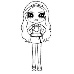 Dibujo para colorear: Rainbow High (Dibujos Animados y Series Animadas) #201044 - Dibujos para Colorear e Imprimir Gratis