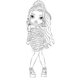 Dibujo para colorear: Rainbow High (Dibujos Animados y Series Animadas) #201052 - Dibujos para Colorear e Imprimir Gratis