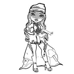 Dibujo para colorear: Rainbow High (Dibujos Animados y Series Animadas) #201054 - Dibujos para Colorear e Imprimir Gratis
