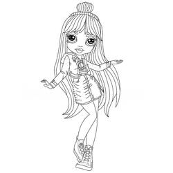 Dibujo para colorear: Rainbow High (Dibujos Animados y Series Animadas) #201055 - Dibujos para Colorear e Imprimir Gratis