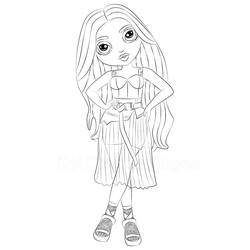 Dibujo para colorear: Rainbow High (Dibujos Animados y Series Animadas) #201056 - Dibujos para Colorear e Imprimir Gratis