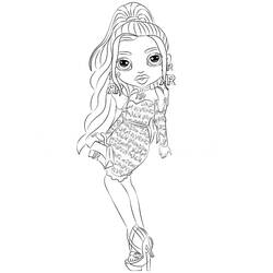 Dibujo para colorear: Rainbow High (Dibujos Animados y Series Animadas) #201058 - Dibujos para Colorear e Imprimir Gratis