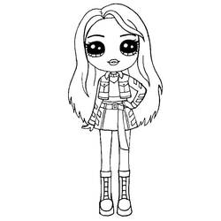 Dibujo para colorear: Rainbow High (Dibujos Animados y Series Animadas) #201061 - Dibujos para Colorear e Imprimir Gratis