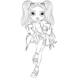 Dibujo para colorear: Rainbow High (Dibujos Animados y Series Animadas) #201067 - Dibujos para Colorear e Imprimir Gratis