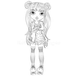 Dibujo para colorear: Rainbow High (Dibujos Animados y Series Animadas) #201068 - Dibujos para Colorear e Imprimir Gratis