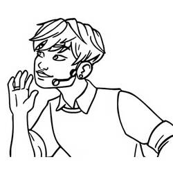 Dibujo para colorear: Red Alert (Dibujos Animados y Series Animadas) #184292 - Dibujos para Colorear e Imprimir Gratis