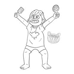 Dibujo para colorear: Red Alert (Dibujos Animados y Series Animadas) #184310 - Dibujos para Colorear e Imprimir Gratis