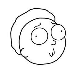 Dibujo para colorear: Rick y Morty (Dibujos Animados y Series Animadas) #208198 - Dibujos para Colorear e Imprimir Gratis
