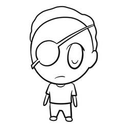 Dibujo para colorear: Rick y Morty (Dibujos Animados y Series Animadas) #208201 - Dibujos para Colorear e Imprimir Gratis