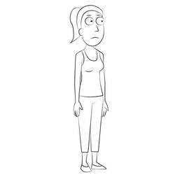Dibujo para colorear: Rick y Morty (Dibujos Animados y Series Animadas) #208208 - Dibujos para Colorear e Imprimir Gratis