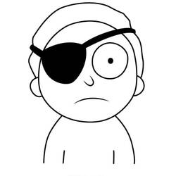Dibujo para colorear: Rick y Morty (Dibujos Animados y Series Animadas) #208216 - Dibujos para Colorear e Imprimir Gratis