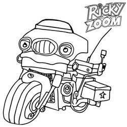 Dibujo para colorear: Ricky Zoom (Dibujos Animados y Series Animadas) #185731 - Dibujos para Colorear e Imprimir Gratis