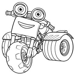 Dibujo para colorear: Ricky Zoom (Dibujos Animados y Series Animadas) #185732 - Dibujos para Colorear e Imprimir Gratis