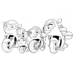 Dibujo para colorear: Ricky Zoom (Dibujos Animados y Series Animadas) #185734 - Dibujos para Colorear e Imprimir Gratis