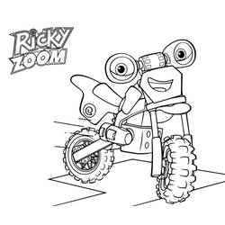 Dibujo para colorear: Ricky Zoom (Dibujos Animados y Series Animadas) #185735 - Dibujos para Colorear e Imprimir Gratis