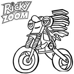 Dibujo para colorear: Ricky Zoom (Dibujos Animados y Series Animadas) #185737 - Dibujos para Colorear e Imprimir Gratis