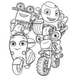 Dibujo para colorear: Ricky Zoom (Dibujos Animados y Series Animadas) #185738 - Dibujos para Colorear e Imprimir Gratis