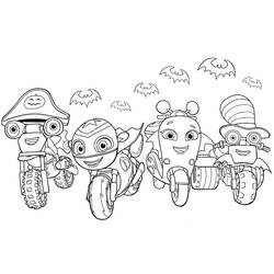 Dibujo para colorear: Ricky Zoom (Dibujos Animados y Series Animadas) #185740 - Dibujos para Colorear e Imprimir Gratis