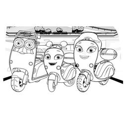 Dibujo para colorear: Ricky Zoom (Dibujos Animados y Series Animadas) #185746 - Dibujos para Colorear e Imprimir Gratis