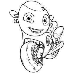 Dibujo para colorear: Ricky Zoom (Dibujos Animados y Series Animadas) #185748 - Dibujos para Colorear e Imprimir Gratis