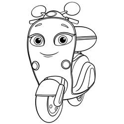 Dibujo para colorear: Ricky Zoom (Dibujos Animados y Series Animadas) #185754 - Dibujos para Colorear e Imprimir Gratis