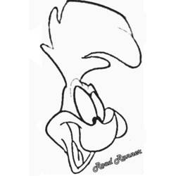 Dibujo para colorear: Road Runner y Wile E. Coyote (Dibujos Animados y Series Animadas) #47231 - Dibujos para Colorear e Imprimir Gratis