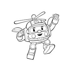 Dibujo para colorear: Robocar Poli (Dibujos Animados y Series Animadas) #185696 - Dibujos para Colorear e Imprimir Gratis