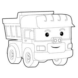 Dibujo para colorear: Robocar Poli (Dibujos Animados y Series Animadas) #185705 - Dibujos para Colorear e Imprimir Gratis