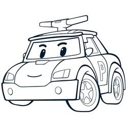 Dibujo para colorear: Robocar Poli (Dibujos Animados y Series Animadas) #185711 - Dibujos para Colorear e Imprimir Gratis