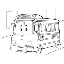 Dibujo para colorear: Robocar Poli (Dibujos Animados y Series Animadas) #185720 - Dibujos para Colorear e Imprimir Gratis