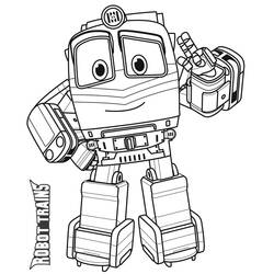 Dibujos para colorear: Robot Trains - Dibujos para Colorear e Imprimir Gratis