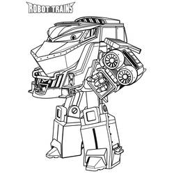 Dibujo para colorear: Robot Trains (Dibujos Animados y Series Animadas) #204655 - Dibujos para Colorear e Imprimir Gratis