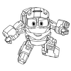 Dibujo para colorear: Robot Trains (Dibujos Animados y Series Animadas) #204659 - Dibujos para Colorear e Imprimir Gratis