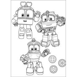 Dibujo para colorear: Robot Trains (Dibujos Animados y Series Animadas) #204662 - Dibujos para Colorear e Imprimir Gratis