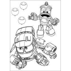 Dibujo para colorear: Robot Trains (Dibujos Animados y Series Animadas) #204663 - Dibujos para Colorear e Imprimir Gratis