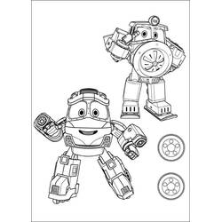 Dibujo para colorear: Robot Trains (Dibujos Animados y Series Animadas) #204666 - Dibujos para Colorear e Imprimir Gratis