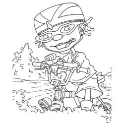 Dibujo para colorear: Rocket Power (Dibujos Animados y Series Animadas) #52233 - Dibujos para Colorear e Imprimir Gratis