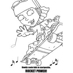 Dibujo para colorear: Rocket Power (Dibujos Animados y Series Animadas) #52241 - Dibujos para Colorear e Imprimir Gratis