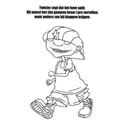 Dibujo para colorear: Rocket Power (Dibujos Animados y Series Animadas) #52245 - Dibujos para Colorear e Imprimir Gratis