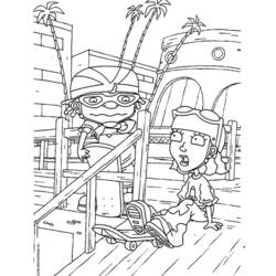 Dibujo para colorear: Rocket Power (Dibujos Animados y Series Animadas) #52255 - Dibujos para Colorear e Imprimir Gratis