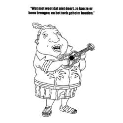 Dibujo para colorear: Rocket Power (Dibujos Animados y Series Animadas) #52591 - Dibujos para Colorear e Imprimir Gratis