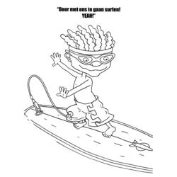 Dibujo para colorear: Rocket Power (Dibujos Animados y Series Animadas) #52597 - Dibujos para Colorear e Imprimir Gratis