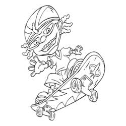 Dibujo para colorear: Rocket Power (Dibujos Animados y Series Animadas) #52607 - Dibujos para Colorear e Imprimir Gratis